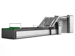 Laminadora para cartón corrugado