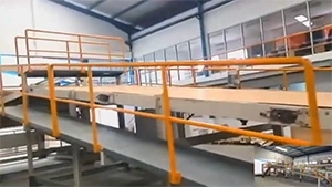 Máquina cortadora y apiladora de láminas
