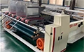 Plegadora encoladora semiautomática para cajas de dos piezas