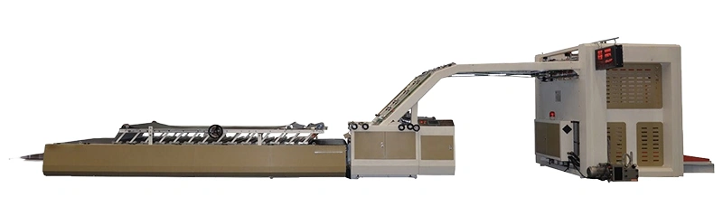 Laminadora semiautomática para cartón corrugado